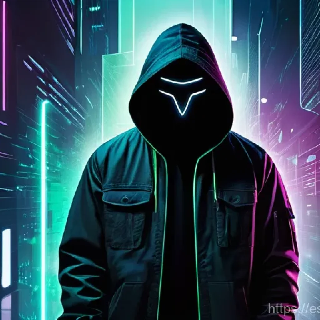 패스워드 관리 시스템의 사용 동향 분석 - **Prompt 1: Navigating the Cyber Jungle**
A lone figure, a young adult (wearing modern, casual a...