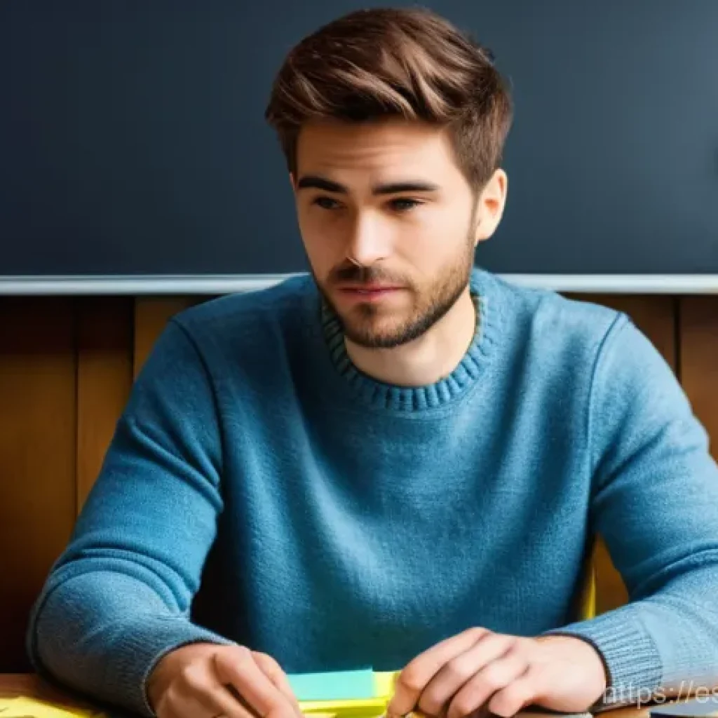 비밀번호 관리 시스템의 일반적인 사용 사례 - **Prompt:** A person (late 20s-30s, neutral gender, casually dressed in jeans and a sweater), initia...