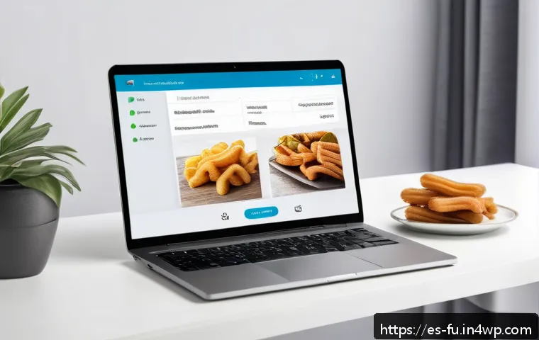 비밀번호 관리 시스템의 서비스 품질 기준 - A modern digital workspace scene featuring a confident Spanish professional using a sleek laptop and...